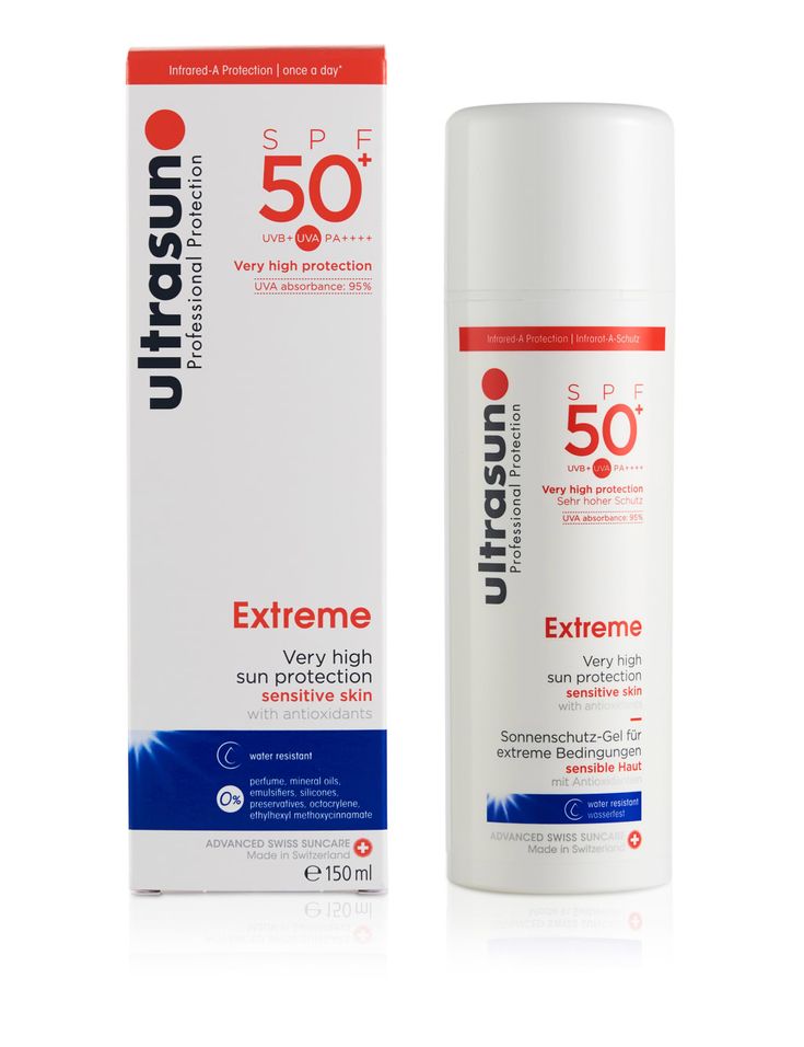 Ultrasun sunscreen 50+