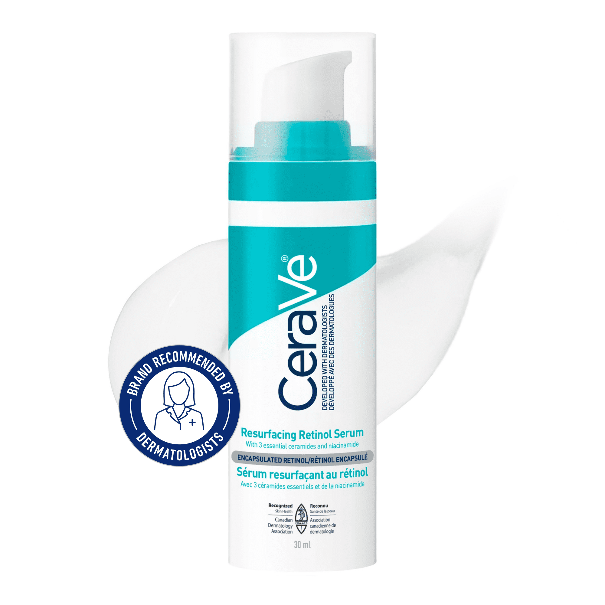 CeraVe Resurfacing Retinol Serum for acne mark & pores
