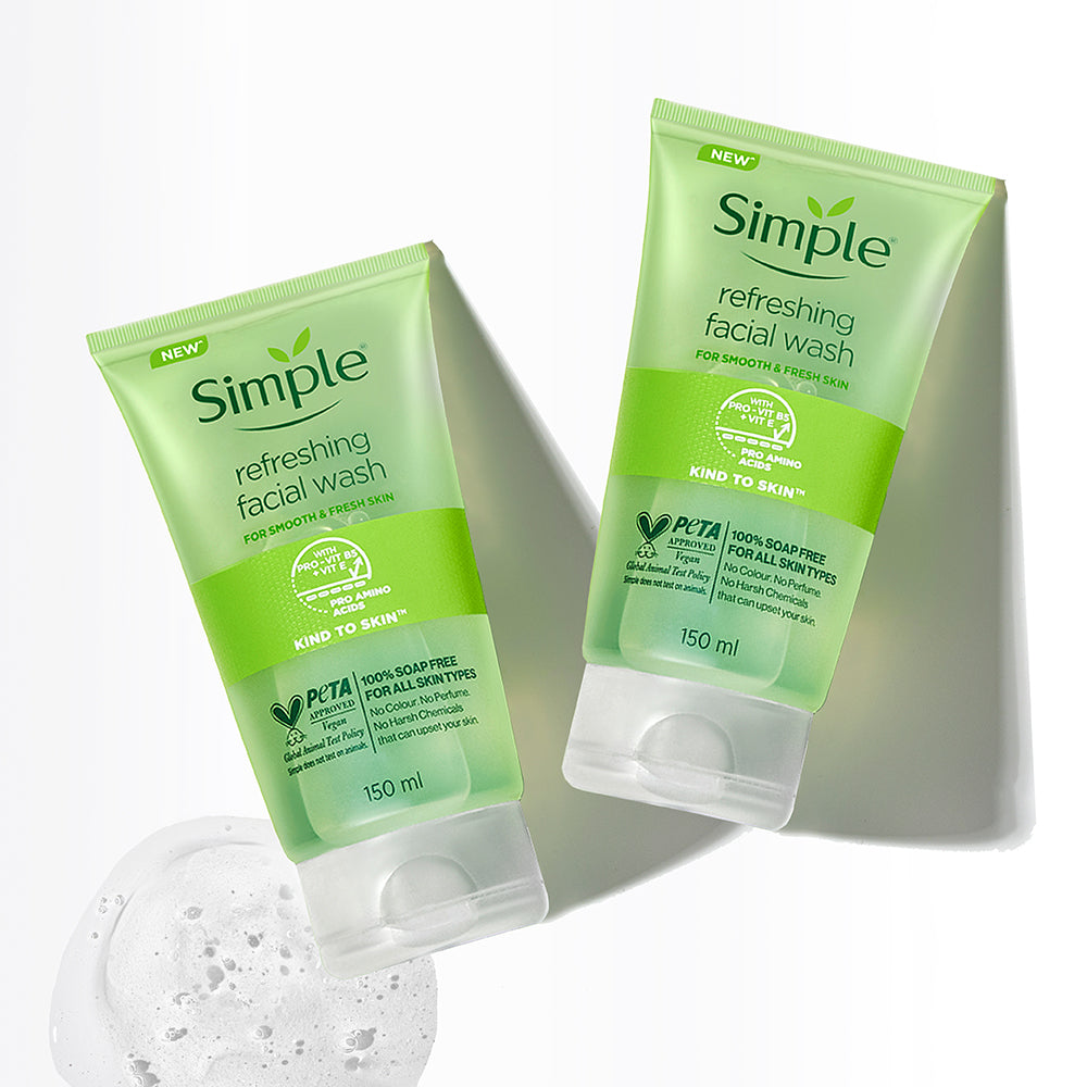Simple face wash/moiturizer